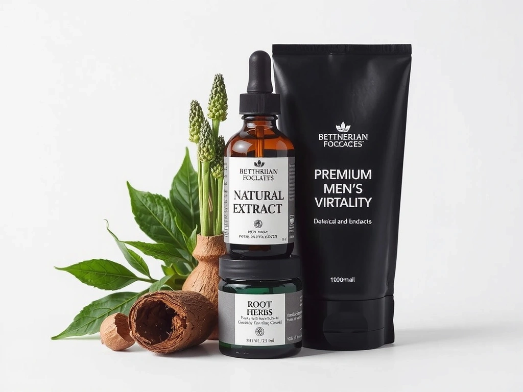 Men's vitality and strength natural products