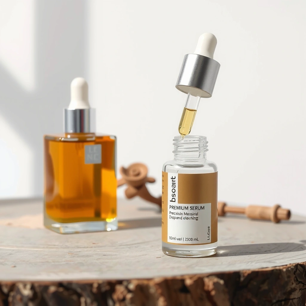 Concentrated serum with dropper