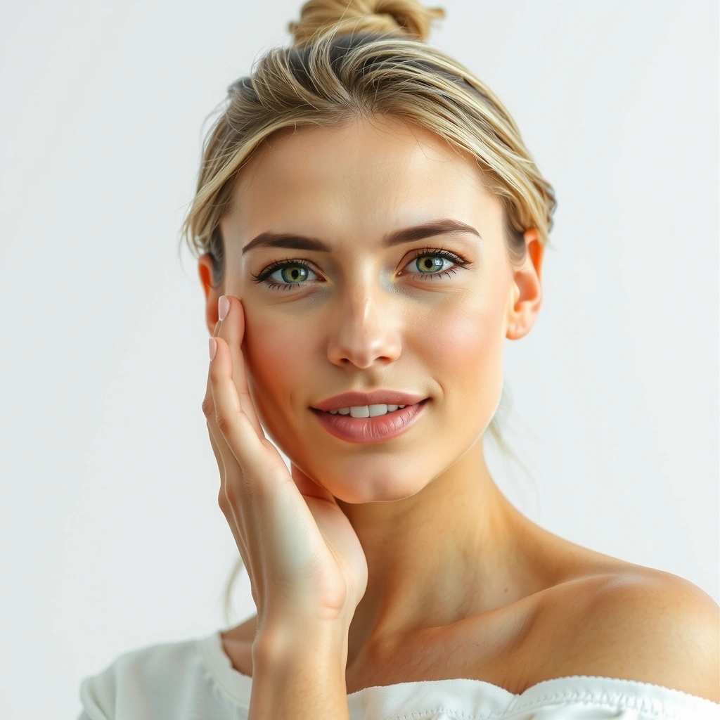 Portrait of satisfied customer